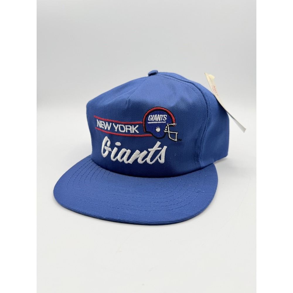 Vintage Deadstock Annco NEW YORK GIANTS Snapback Cap Hat NFL 80s 90s Football